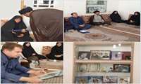 دیدار با خانواده شهید و گرامیداشت هفته دفاع مقدس در سازمان جهادکشاورزی آذربایجان غربی